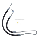 Edelmann Jaguar Power Steering Pressure Line Hose Assembly 92140