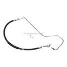 2003 Acura CL Power Steering Pressure Line Hose Assembly 1
