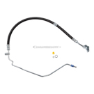 Edelmann Honda Power Steering Pressure Line Hose Assembly 92164