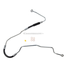 2007 Mazda 5 Power Steering Pressure Line Hose Assembly 1