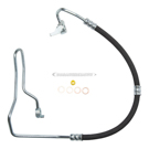 2003 Lexus IS300 Power Steering Pressure Line Hose Assembly 1