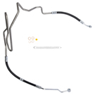 2000 Volkswagen Golf Power Steering Pressure Line Hose Assembly 1