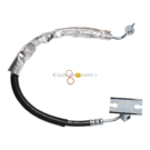 1996 Nissan Quest Power Steering Pressure Line Hose Assembly 1