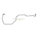 2007 Hyundai Tucson Power Steering Pressure Line Hose Assembly 1