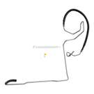 2000 Buick LeSabre Power Steering Return Line Hose Assembly 1
