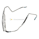 2000 Cadillac Deville Power Steering Pressure Line Hose Assembly 1