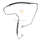Edelmann 92277 Power Steering Pressure Line Hose Assembly 1