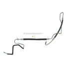 2012 Cadillac CTS Power Steering Pressure Line Hose Assembly 1