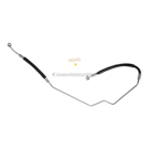 1999 Nissan Frontier Power Steering Pressure Line Hose Assembly 1