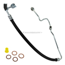2002 Nissan Pathfinder Power Steering Pressure Line Hose Assembly 1