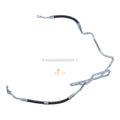 2000 Volkswagen Golf Power Steering Pressure Line Hose Assembly 1