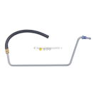 1982 Dodge Aries Power Steering Return Line Hose Assembly 1