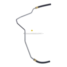 1994 Ford Thunderbird Power Steering Return Line Hose Assembly 1