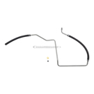 2004 Buick Rainier Power Steering Return Line Hose Assembly 1