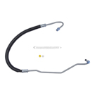 2009 Ford F-450 Super Duty Power Steering Pressure Line Hose Assembly 1