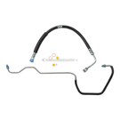 2003 Hyundai Santa Fe Power Steering Pressure Line Hose Assembly 1
