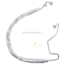 2012 Nissan Murano Power Steering Pressure Line Hose Assembly 1