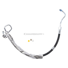 2003 Lincoln LS Power Steering Pressure Line Hose Assembly 1