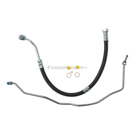 2009 Hyundai Santa Fe Power Steering Pressure Line Hose Assembly 1