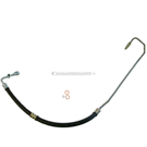 2018 Nissan Frontier Power Steering Pressure Line Hose Assembly 1