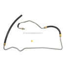 2003 Toyota Tacoma Power Steering Return Line Hose Assembly 1