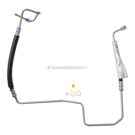 2003 Toyota Highlander Power Steering Pressure Line Hose Assembly 1
