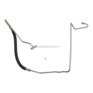 1991 Ford Taurus Power Steering Pressure Line Hose Assembly 1