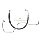 2009 Hyundai Tucson Power Steering Pressure Line Hose Assembly 1