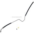 2004 Gmc Canyon Power Steering Return Line Hose Assembly 1