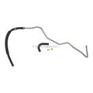 2007 Dodge Caravan Power Steering Return Line Hose Assembly 1
