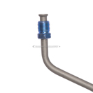 2012 Acura ZDX Power Steering Pressure Line Hose Assembly 3
