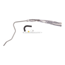 2007 Dodge Caravan Power Steering Return Line Hose Assembly 1