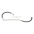 2009 Dodge Charger Power Steering Return Line Hose Assembly 1