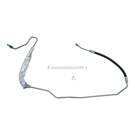2009 Dodge Grand Caravan Power Steering Pressure Line Hose Assembly 1
