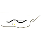 2004 Nissan Maxima Power Steering Return Line Hose Assembly 1
