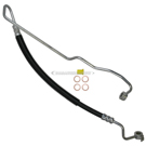 2006 Mitsubishi Lancer Power Steering Pressure Line Hose Assembly 1