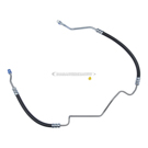 2000 Ford E-450 Econoline Super Duty Power Steering Pressure Line Hose Assembly 1