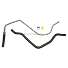 2000 Ford Windstar Power Steering Return Line Hose Assembly 1