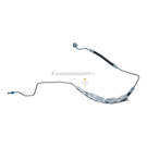 2007 Kia Optima Power Steering Pressure Line Hose Assembly 1