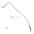 2004 Saab 9-3 Power Steering Pressure Line Hose Assembly 1