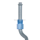 2002 Volvo S60 Power Steering Pressure Line Hose Assembly 2