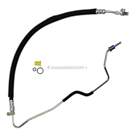 2012 Honda Crosstour Power Steering Pressure Line Hose Assembly 1