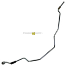 2003 Bmw 530 Power Steering Pressure Line Hose Assembly 1