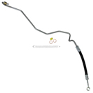 1988 Bmw M6 Power Steering Pressure Line Hose Assembly 1
