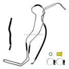 2009 Saturn Vue Power Steering Return Line Hose Assembly 1