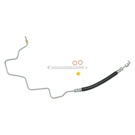 2009 Infiniti EX35 Power Steering Pressure Line Hose Assembly 1