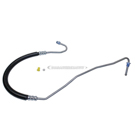 2012 Ford F-450 Super Duty Power Steering Pressure Line Hose Assembly 1