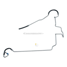 2004 Cadillac Deville Power Steering Return Line Hose Assembly 1