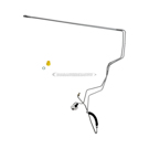 1999 Oldsmobile Intrigue Power Steering Return Line Hose Assembly 1