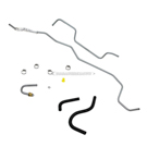 2007 Kia Amanti Power Steering Return Line Hose Assembly 1